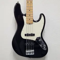 2015 FENDER AMERICAN STANDARD JAZZ BASS GUITAR - BLACK