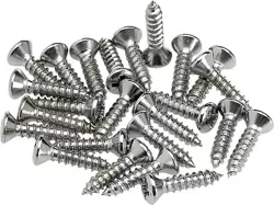 FENDER PICKGUARD/CONTROL PLATE MOUNTING SCREWS (24)