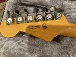 FENDER AMERICAN ULTRA STRATOCASTER RIGHT-HANDED ELECTRIC GUITAR - COBRA BLUE...