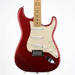 USED FENDER USA AMERICAN STANDARD STRATOCASTER 2010 CANDY COLA MAPLE FINGERBOARD