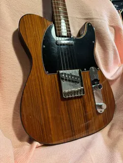 ELECTRIC GUITAR FENDER JAPAN TELECASTER TL-ROSE ALL ROSEWOOD FINISH & HARD CASE