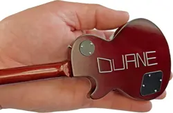 ERIC C.'S BROWNIE FAMOUS FENDER STRATOCASTER GUITAR - MINI GUITAR REPLICA MODEL