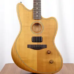 FENDER ACOUSTASONIC JAZZMASTER ACOUSTIC-ELECTRIC GUITAR AGED NATURAL