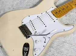 FENDER JAPAN STRATOCASTER 1957 REISSUE USED ELECTRIC GUITAR WITH SOFT CASE