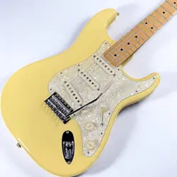 FENDER DELUXE ROADHOUSE STRATOCASTER VINTAGE WHITE ELECTRIC GUITAR WITH TEXAS S