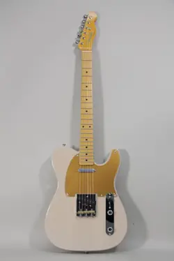 2022 FENDER JV MODIFIED '50S TELECASTER WHITE BLONDE FINISH W/GIG BAG