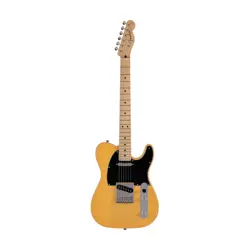 FENDER JAPAN JUNIOR COLLECTION TELECASTER ELECTRIC GUITAR, MAPLE FB,BUTTERSCOTCH