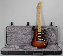 2021 FENDER AMERICAN PRO II STRATOCASTER SUNBURST FINISH W/OHSC
