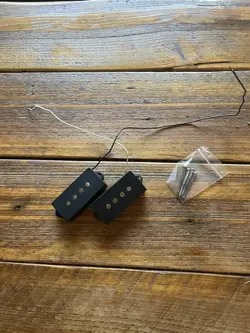 VINTAGE FENDER BASS PRECISION GREY BOBBIN PICKUPS LATE 70’S