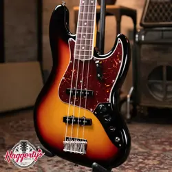 FENDER AMERICAN VINTAGE II 1966 JAZZ BASS ROSEWOOD FINGERBOARD - 3-COLOR SUNBURS