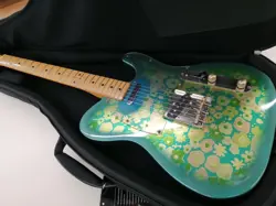 FENDER JAPAN TL69-75 BLUE FLOWER ELECTRIC GUITAR SAFE DELIVERY FROM JAPAN