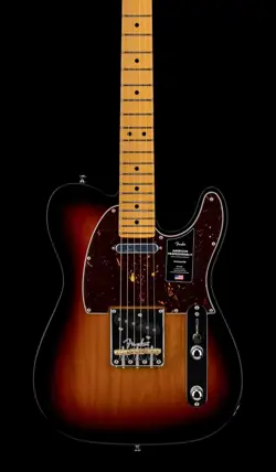 FENDER AMERICAN PROFESSIONAL II TELECASTER - 3-COLOR SUNBURST #46127