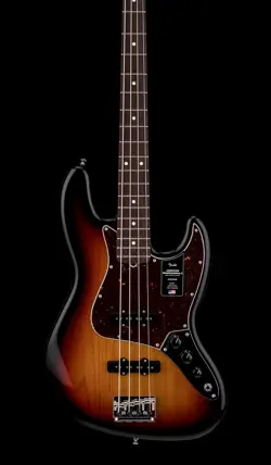 FENDER AMERICAN PROFESSIONAL II JAZZ BASS - 3-COLOR SUNBURST #56837