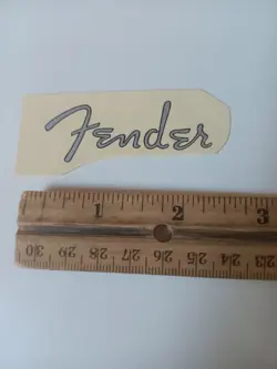 50S/60S FENDER PRECISION BASS WATERSLIDE HEADSTOCK DECAL 