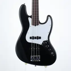 USED FENDER USA AMERICAN STANDARD JAZZ BASS FRETLESS BLACK 2012 US12034572