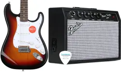 SQUIER 0378000500 + FENDER 0234812000 VALUE BUNDLE