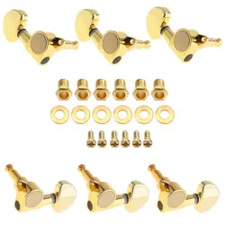 GUITAR TUNING PEGS TUNERS KEYS STRING MACHINE HEADS FOR FENDER PARTS 3R+3L NEW