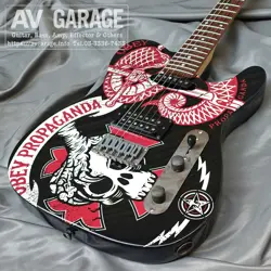 OBEY X FENDER SQUIER TELECASTER ELECTRIC GUITAR SHEPARD FAIREY LIMITED EDITION