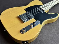 SQUIER BY FENDER AFFINITY TELECASTER ELECTRIC GUITAR MAPLE NECK BLACK FINISH