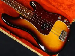 FENDER 1983 AMERICAN VINTAGE 62 PRECISION BASS 3-COLOR SUNBURST SAFE DELIVERY FR