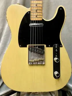 FENDER VINTERA ROAD WORN 50S TELECASTER USED 2021 ALDERBODY MAPLENECK W/SOFTCASE