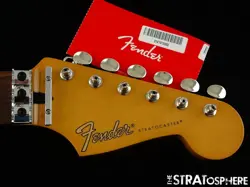 FENDER DAVE MURRAY STRATOCASTER NECK + TUNERS, ROSEWOOD FLOYD NUT COMPOUND
