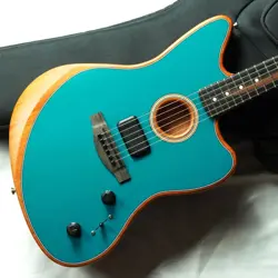 FENDER AMERICAN ACOUSTASONIC JAZZMASTER OCEAN TURQUOISE 2022