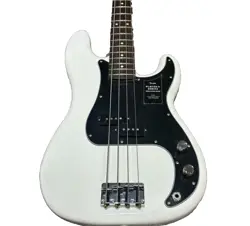 [FENDER] PLAYER2 WHITE-ISH PRECISION BASS GUITAR 3.88KG WITH GIG BAG USED RARE