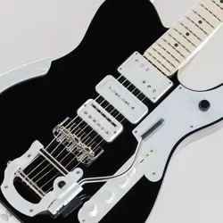WHITE TRIPLECASTER TELECASTER/BLACK/MAPLE