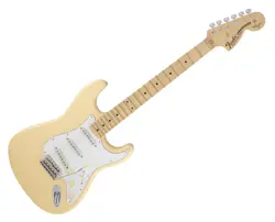 FENDER YNGWIE MALMSTEEN STRATOCASTER - VINTAGE WHITE W/ SCALLOPED MAPLE FB