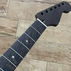 22 FRETS START ELECTRIC GUITAR NECK WENGE NITRO SATIN FOR ST FENDER REPLACEMENT