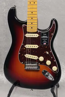 FENDER AMERICAN PROFESSIONAL II STRATOCASTER MAPLE 3-COLOR SUNBURST BRANCH SAFE