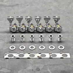 HIPSHOT GRIP-LOCK OPEN GEAR 6-IN-LINE LOCKING TUNERS FITS FENDER STRAT / TELE