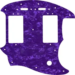 WD CUSTOM PICKGUARD FOR FENDER PAWN SHOP MUSTANG SPECIAL #28PRL LIGHT PURPLE ...