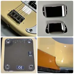 FENDER AMERICAN VINTAGE '62 PRECISION BASS OLYMPIC WHITE