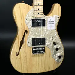 FENDER  MADE IN JAPAN TRADITIONAL 70S TELECASTER THINLINE NATURAL S/N JD25009539