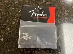 GENUINE FENDER CHROME GUITAR PICKUP MOUNTING SCREWS - PACKAGE OF 10 (4-40X5/8)