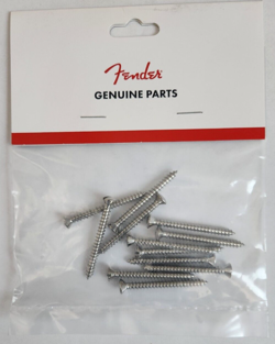 FENDER GUITAR SLOTTED 52 TELE TELECASTER NECK MOUNTING SCREWS 0018369049