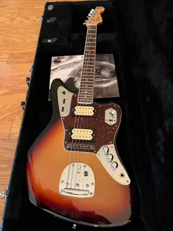 FENDER KURT COBAIN JAGUAR NOS ELECTRIC GUITAR - EXCELLENT CONDITION