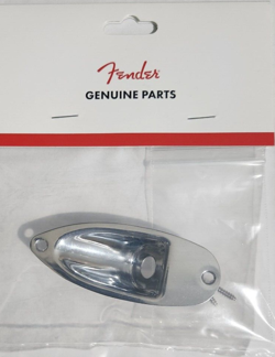 GENUINE FENDER GUITAR STANDARD STRATOCASTER JACK FERRULE CHROME  0033023049