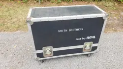 ANVIL HARD SHELL ROAD CASE FOR VINTAGE FENDER 2-12 CABINET