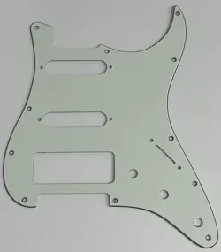 FOR FIT FENDER 11 HOLE STRATOCASTER P90 PICKUPS GUITAR PICKGUARD 3 PLY PARCHMENT