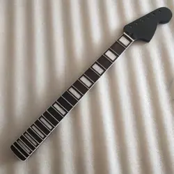 BIG HEAD STRAT  ELECTRIC GUITAR NECK MAPLE 22 FRET FENDER ROSEWOOD INLAY BLACK