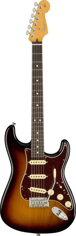 FENDER AMERICAN PROFESSIONAL II STRAT, ROSEWOOD FINGERBOARD, 3-COLOR SUNBURST
