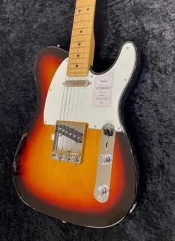 FENDER MADE IN JAPAN HYBRID II TELECASTER 3-COLOR SUNBURST MAPLE