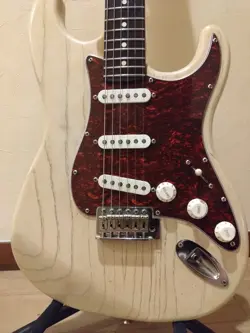 ELECTRIC GUITAR FENDER AMERICAN STANDARD WHITE ASH BODY STRATOCASTER USA