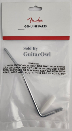 GENUINE FENDER TREMOLO ARM STANDARD SERIES STRATOCASTER STRAT CHROME 0992310100