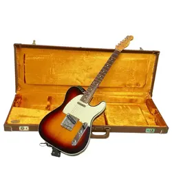 ELECTRIC GUITAR FENDER AMERICAN VINTAGE CUSTOM TELECASTER USA 62 TL3CS SUNBURST
