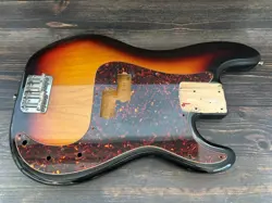 2002-04 FENDER JAPAN PRECISION BASS BODY W/BRIDGE PICKGUARD