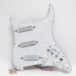 GUITAR PREWIRED LOADED PICKGUARD FOR FENDER COIL SPLITTIN SPLIT COIL MINI PICKUP